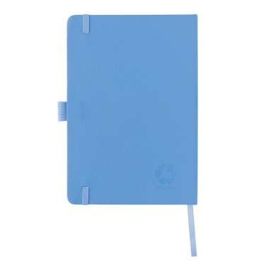 Logo trade promotional gifts picture of: Sam A5 RCS certified bonded leather classic notebook