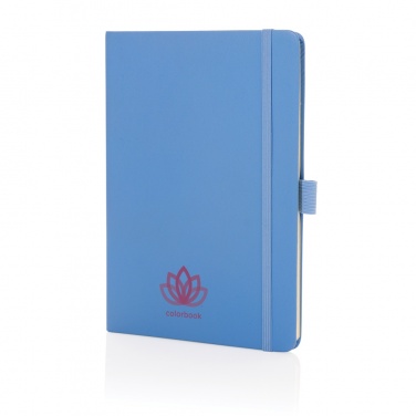 Logo trade promotional gifts picture of: Sam A5 RCS certified bonded leather classic notebook