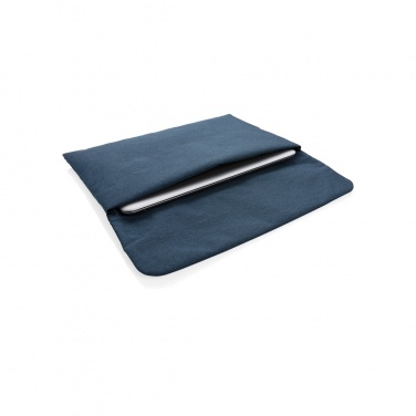 Logo trade promotional merchandise picture of: Magnetic closing 15.6" Laptop sleeve PVC free