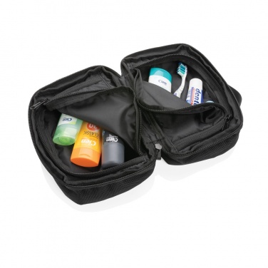Logo trade promotional items picture of: Swiss Peak AWARE™ RPET Voyager toiletry bag