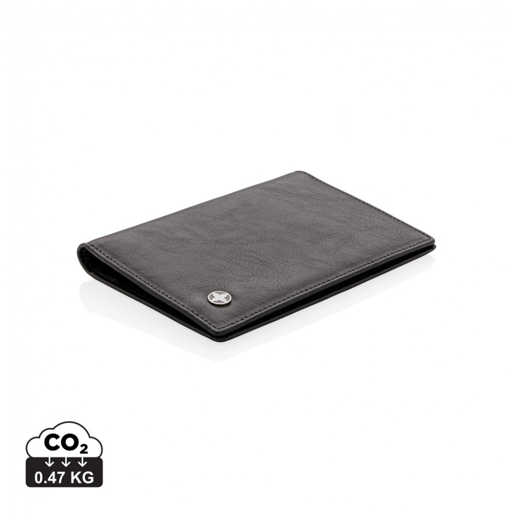 Logo trade advertising product photo of: RFID anti-skimming passport holder
