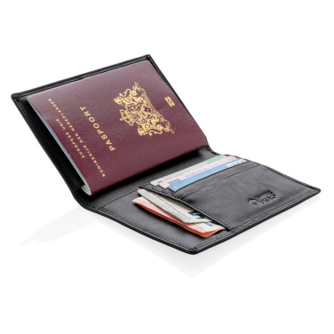 Logo trade promotional items picture of: RFID anti-skimming passport holder