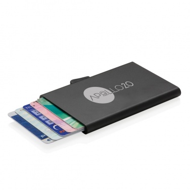 Logotrade promotional giveaway picture of: C-Secure aluminium RFID card holder