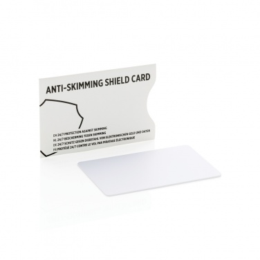 Logotrade promotional product image of: Anti-skimming RFID shield card with active jamming chip