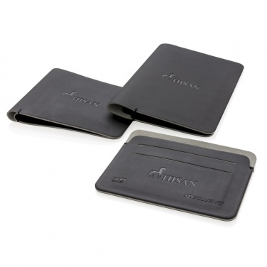 Logo trade promotional giveaways image of: Quebec RFID safe cardholder