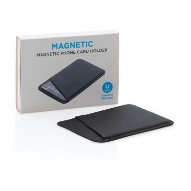 Logotrade promotional product picture of: Magnetic phone card holder