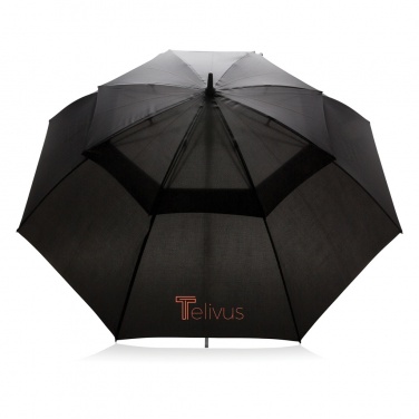 Logo trade promotional merchandise picture of: Swiss Peak AWARE™ Tornado 30" storm umbrella