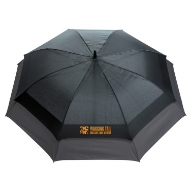 Logo trade promotional giveaways picture of: Swiss Peak AWARE™ 23" to 27" expandable umbrella