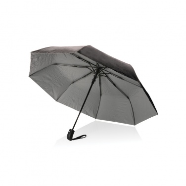 Logo trade corporate gifts picture of: 21" Impact AWARE™ RPET 190T Pongee dual colour mini umbrella