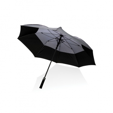 Logotrade corporate gift image of: 27" Impact AWARE™ RPET 190T auto open stormproof umbrella