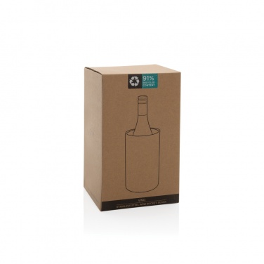 Logo trade business gift photo of: Vino RCS certified recycled stainless steel wine bucket
