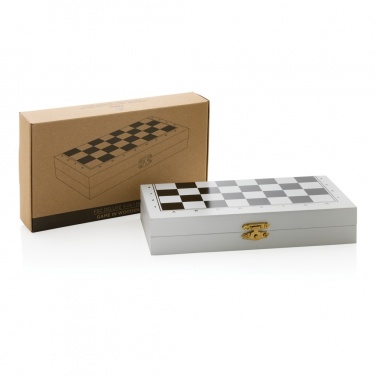 Logo trade promotional giveaways image of: Deluxe 3-in-1 boardgame in box