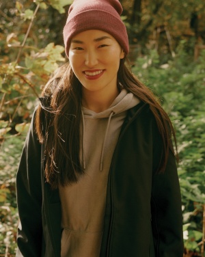 Logotrade promotional giveaway picture of: Iqoniq Makalu women recycled polyester soft shell jacket