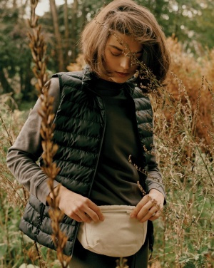 Logotrade promotional gift picture of: Iqoniq Meru women recycled polyester bodywarmer