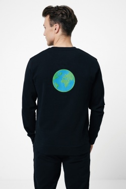 Logo trade promotional merchandise image of: Iqoniq Zion recycled cotton crew neck