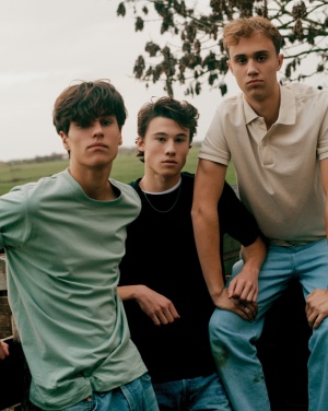 Logotrade business gifts photo of: Iqoniq Zion recycled cotton crew neck