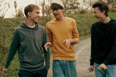 Logo trade promotional items picture of: Iqoniq Etosha lightweight recycled cotton crew neck