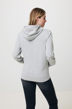 Logo trade promotional gifts picture of: Iqoniq Torres recycled cotton hoodie undyed
