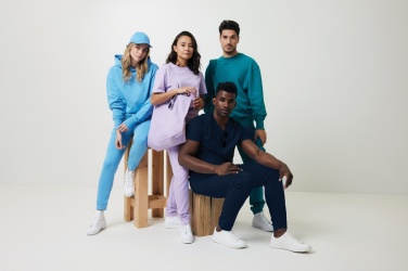 Logo trade corporate gifts picture of: Iqoniq Yoho recycled cotton relaxed hoodie