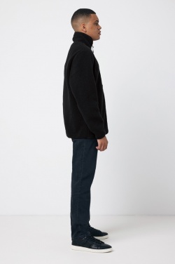 Logo trade business gift photo of: Iqoniq Diran recycled polyester pile fleece jacket