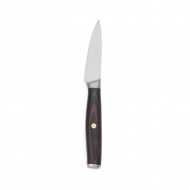 Logo trade business gifts image of: VINGA Tara RCS recycled steel paring knife