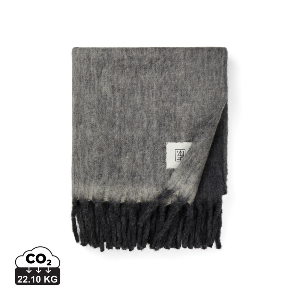 Logo trade advertising products image of: Vinga Saletto wool blend blanket