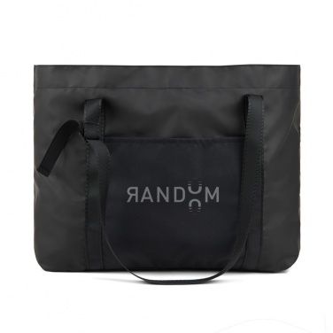 Logo trade promotional gifts image of: VINGA Livorno GRS recycled polyester maxi tote