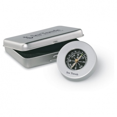 Logo trade promotional merchandise image of: Target nautical compass