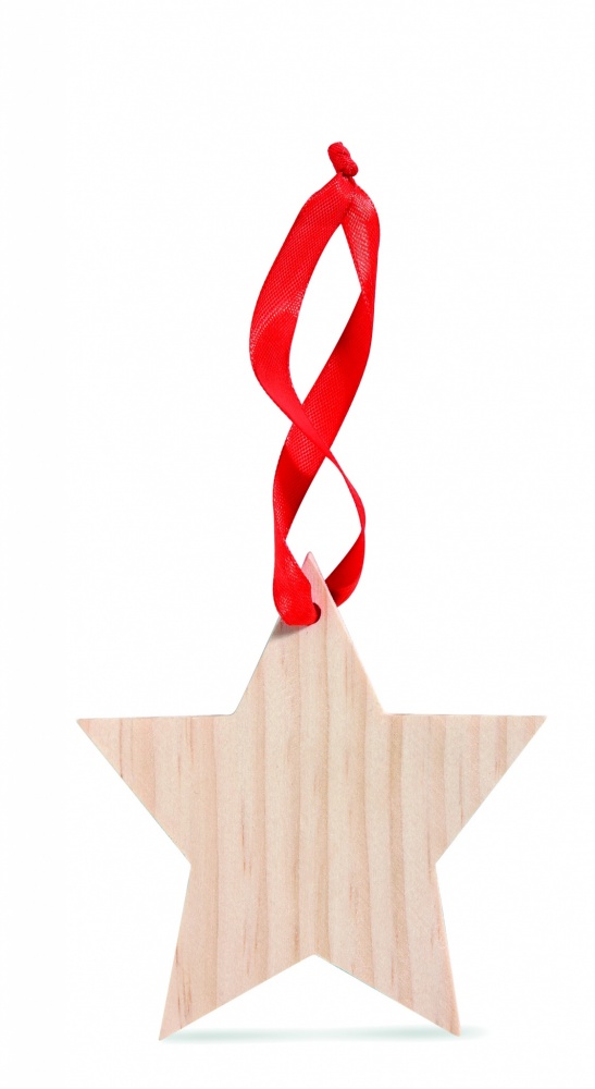 Logotrade promotional gift image of: Star shaped hanger