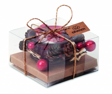 Logotrade promotional product picture of: Christmas candle holder