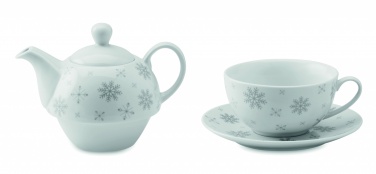 Logo trade advertising product photo of: Christmas tea set