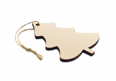 Logo trade promotional merchandise picture of: Christmas ornament tree