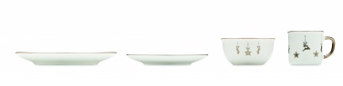 Logotrade corporate gifts photo of: 4 piece ceramic place setting