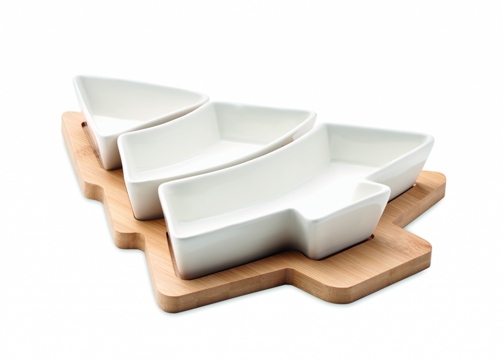 Logotrade corporate gifts photo of: Christmas tree serving tray