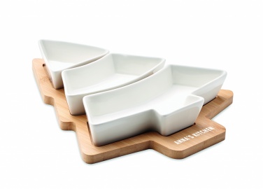 Logo trade promotional items picture of: Christmas tree serving tray