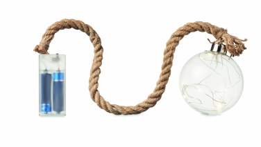 Logotrade promotional item picture of: Glass bauble LED light