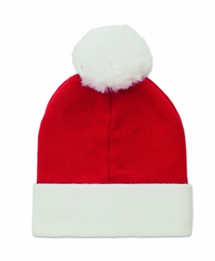 Logo trade business gifts image of: Christmas knitted beanie
