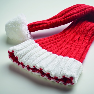 Logo trade promotional product photo of: Long Christmas knitted beanie