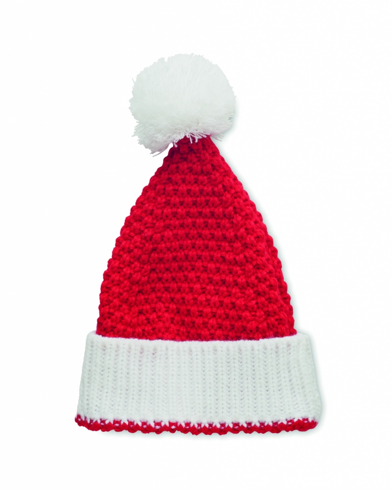 Logo trade corporate gifts picture of: Christmas knitted beanie