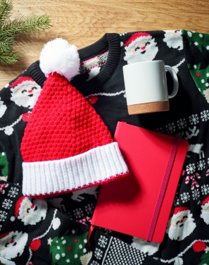 Logo trade promotional giveaways image of: Christmas knitted beanie