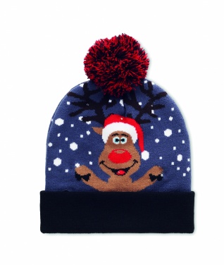 Logotrade advertising products photo of: Christmas knitted beanie LED