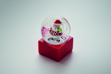 Logotrade promotional merchandise photo of: Small snow ball glass ornament