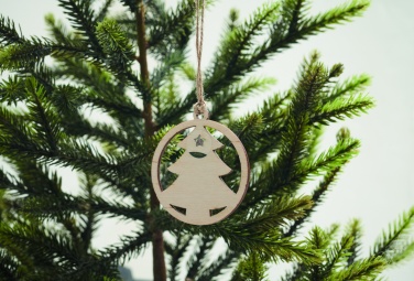 Logotrade business gift image of: Wooden tree shape hanger