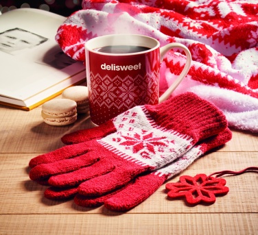 Logotrade corporate gifts photo of: Winter gift mug and gloves set