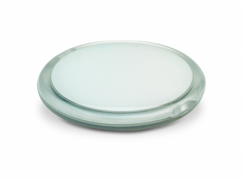 Logo trade promotional items image of: Rounded double compact mirror
