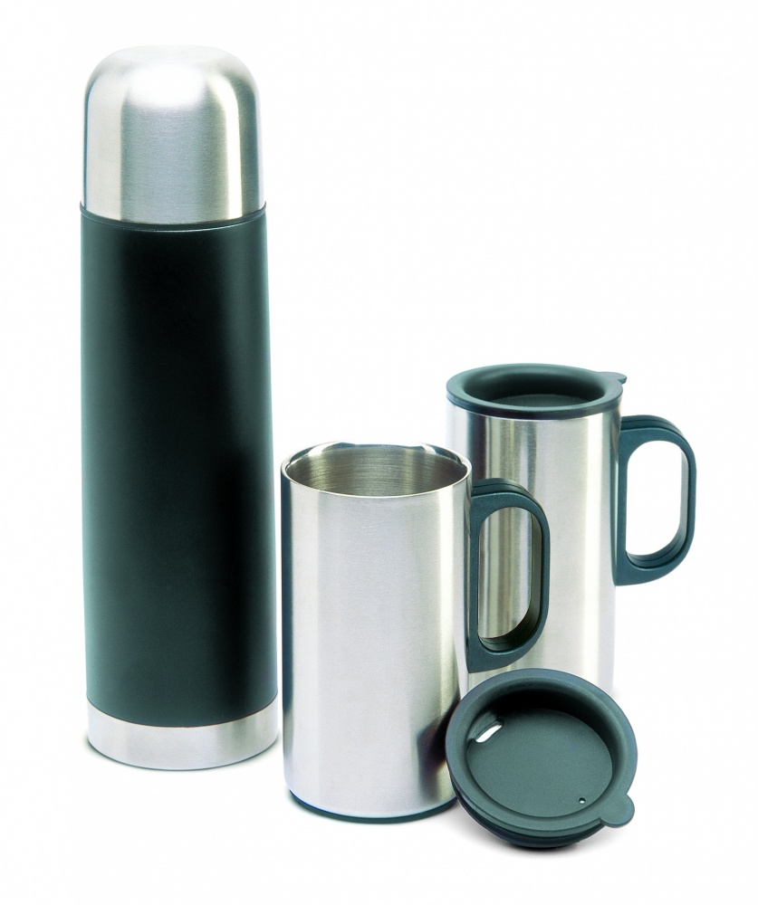 Logotrade promotional giveaway image of: Insulation flask with 2 mugs
