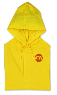 Logotrade promotional item picture of: PVC raincoat with hood