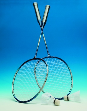 Logo trade promotional item photo of: 2 player badminton set