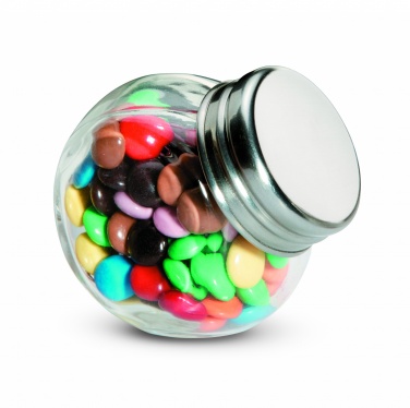 Logo trade corporate gifts picture of: Chocolates in glass holder