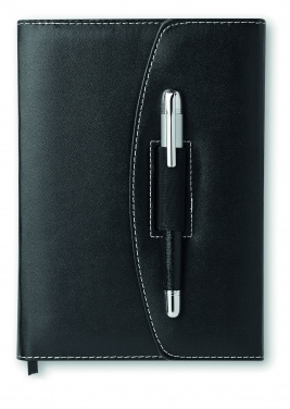 Logotrade promotional gift picture of: A5 notebook portfolio with pen